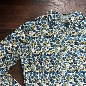 L.L. Bean Women’s Printed Button Down Shirt Medium